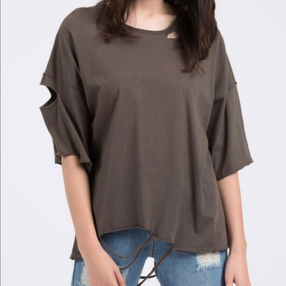 POL distressed tee - Picture 3 of 3